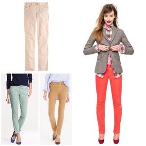 j.crew matchstick cord in ivory